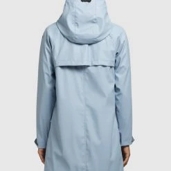 Billig ✔️ Khujo ODELIE - Regenjacke / Wasserabweisende Jacke - Hellblau, Damen ⭐ -Khujo Verkaufsladen f88ebf2855b84802be0085421a4f79f0