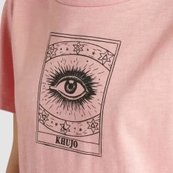 Bestpreis ✨ Khujo HELA - T-Shirt Print - Rosa, Damen 🎉 -Khujo Verkaufsladen f8aef80002664b8a8fbb62248a5d3edc