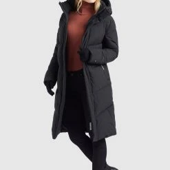 Billig ❤️ Khujo TORINO - Wintermantel - Schwarz, Damen 🥰 -Khujo Verkaufsladen f930dcc64e08402eb67637c4a45ff087