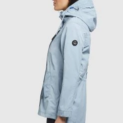 Bestes Angebot 😀 Khujo CAIMA - Parka - Hellblau, Damen ⌛ -Khujo Verkaufsladen f9ddd7cf781742ea9f754554d32524ac