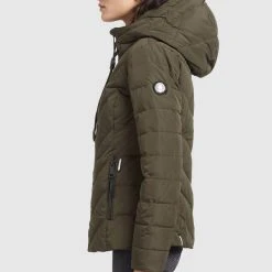 Schlussverkauf ✨ Khujo EIJA2 - Winterjacke - Dunkeloliv, Damen 🤩 -Khujo Verkaufsladen fa0d4f0e0fc74737a7bbcef637ff1cdc