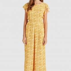 Beste Bewertungen von 🔔 Khujo KAMEA - Jumpsuit - Yellow, Damen ✔️