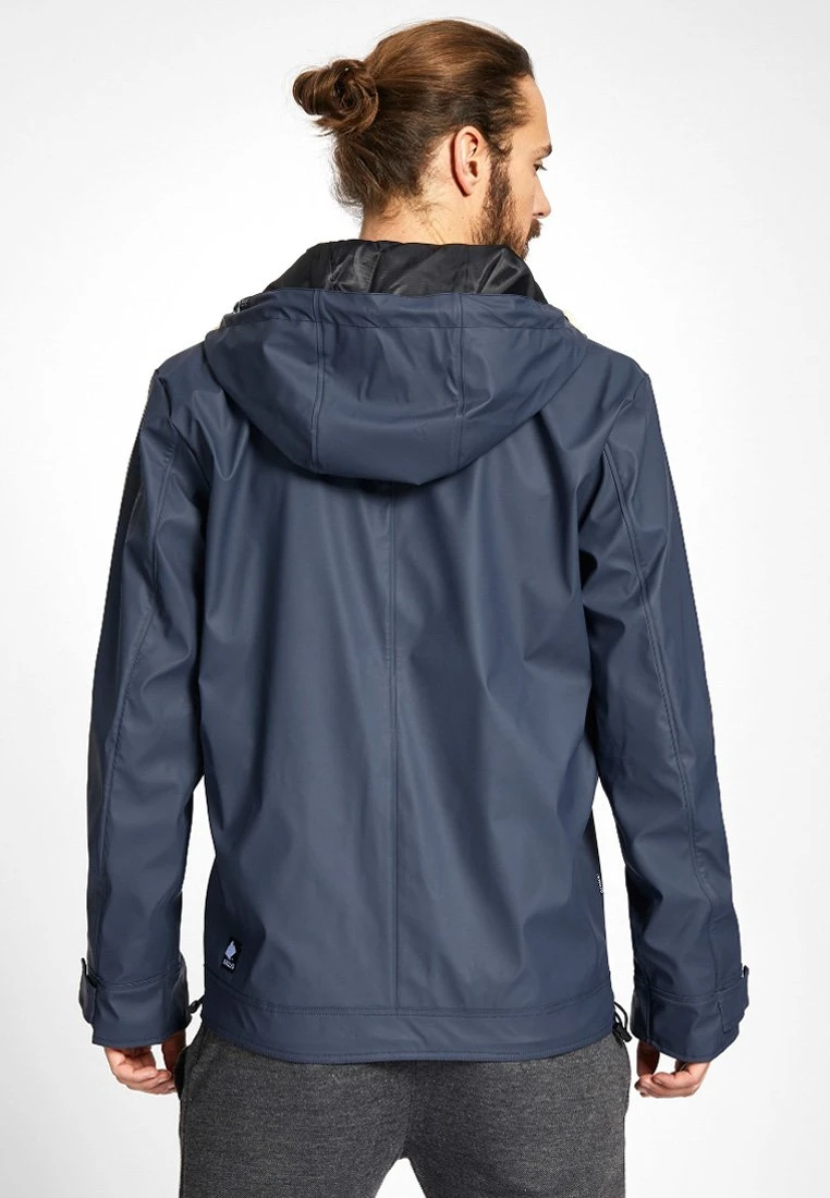 Bester Verkauf 😀 Khujo DARKIN - Regenjacke / Wasserabweisende Jacke - Dunkelblau, Herren ⭐ 3 Bester Verkauf 😀 Khujo DARKIN - Regenjacke / Wasserabweisende Jacke - Dunkelblau, Herren ⭐ – Bild 3