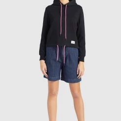 Bestpreis 🛒 Khujo ABALIE - Kapuzenpullover - Black, Damen 🧨