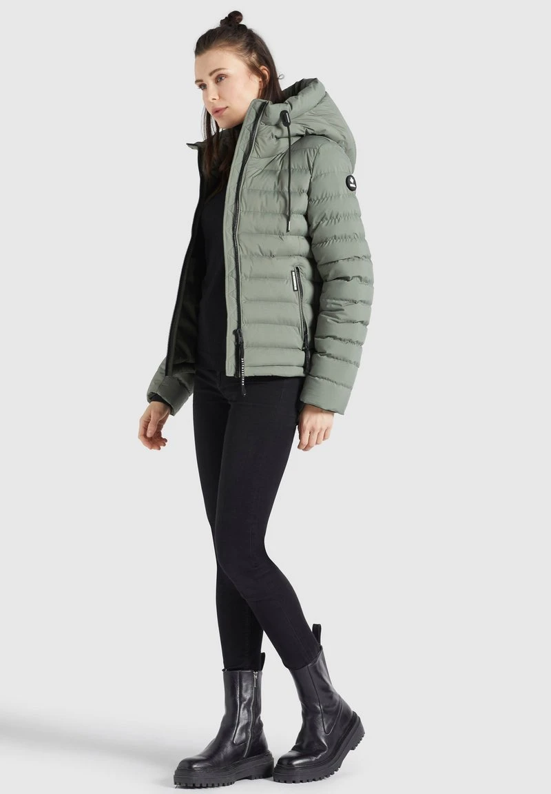 Billig 👏 Khujo LOVINA MATT - Übergangsjacke - Graugrün, Damen 🎁 5 Billig 👏 Khujo LOVINA MATT - Übergangsjacke - Graugrün, Damen 🎁 – Bild 5