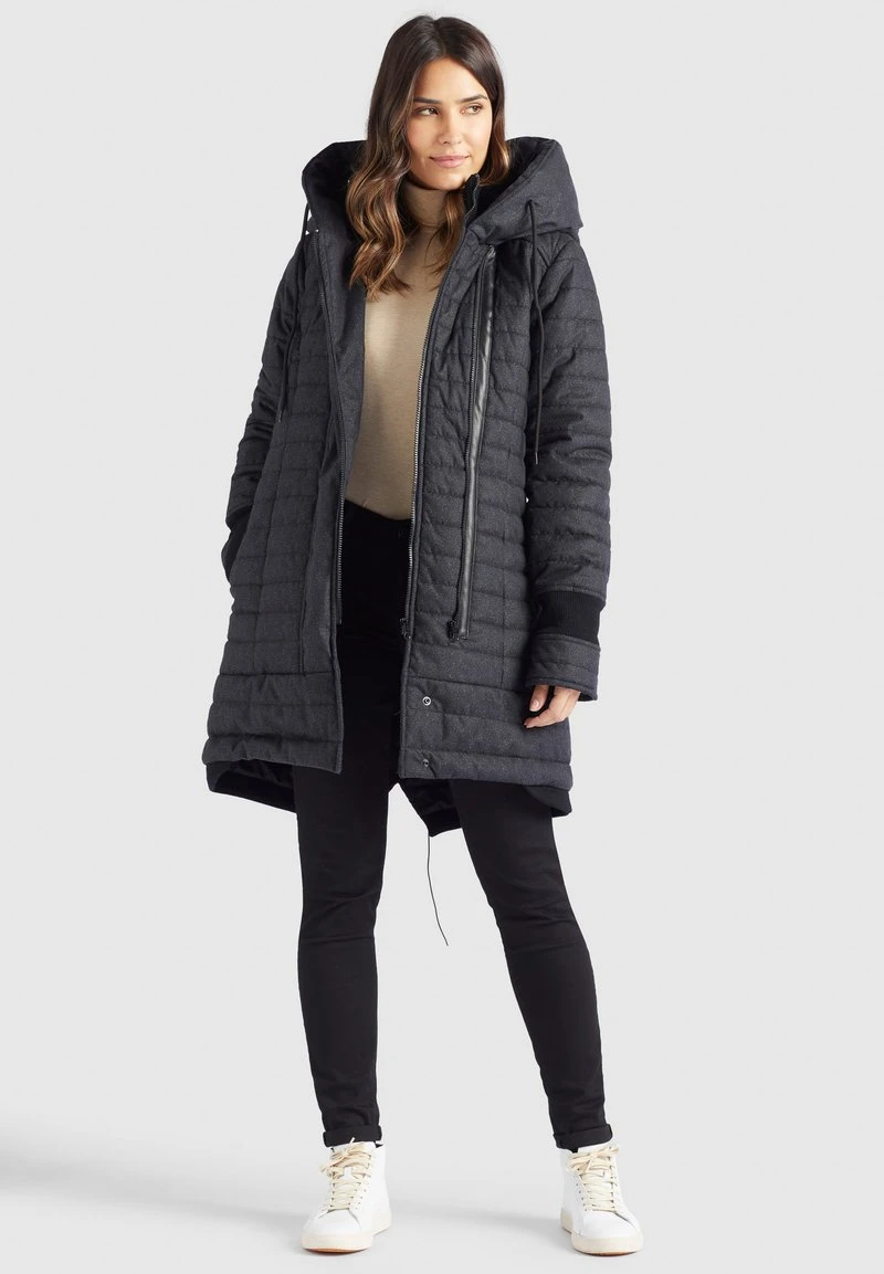 Schlussverkauf ✨ Khujo MANTEL TOPSY2 - Wintermantel - Schwarz Weiß Meliert, Damen 👏 9 Schlussverkauf ✨ Khujo MANTEL TOPSY2 - Wintermantel - Schwarz Weiß Meliert, Damen 👏 – Bild 9